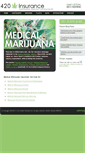 Mobile Screenshot of 420insurance.com